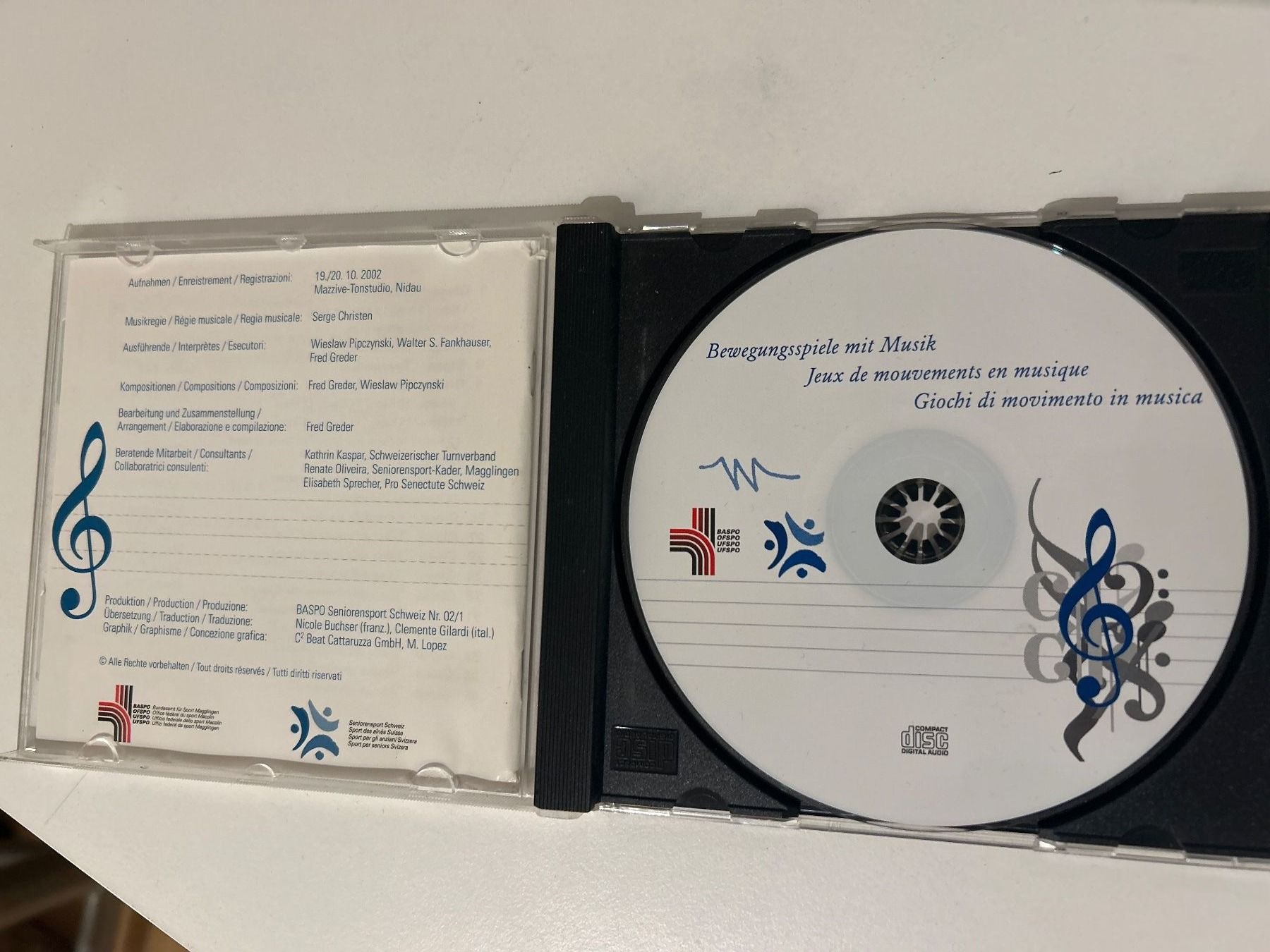 CDs: CD- Bewegungsspiele mit Musik – Gebraucht aus Guntershausen von Gloominati 2
