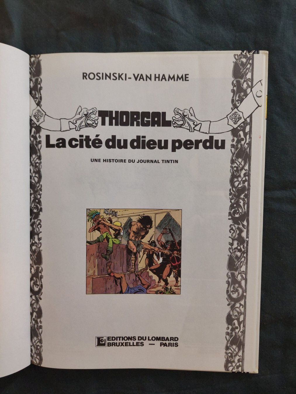 Fumetti: Thorgal T.12 La Cité du Dieu Perdu EO 1987 TBE – Usato da Genève venduto da Blu_BD 2