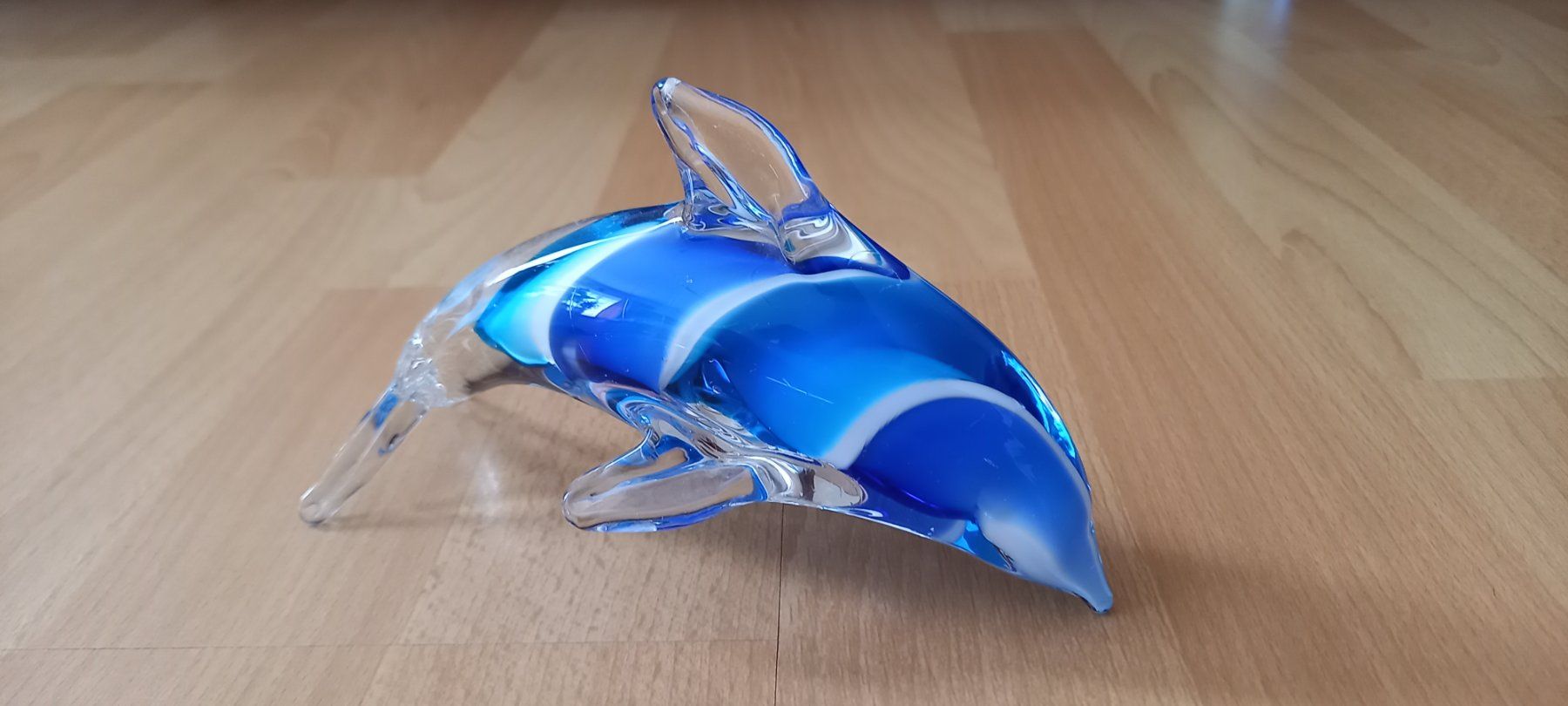 Statuette: Delphin aus glas – Nuovo e nell'imballaggio originale da Höri venduto da bsc_68fw