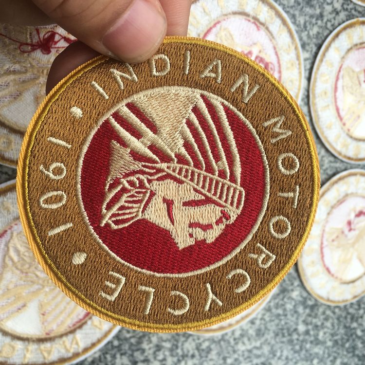 Toppe: Patch Indian motorcycle – Nuovo e nell'imballaggio originale da Allens venduto da MADE.IN.ROCK.N.ROLL 3