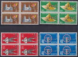J63) Satz 320-323, 4.Block, postfrisch