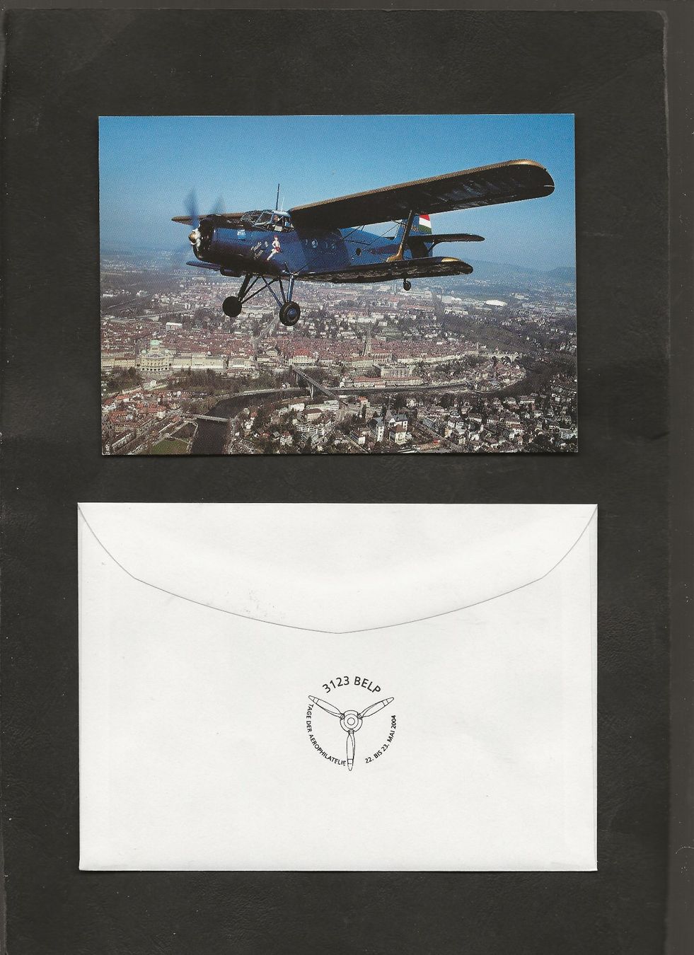 Alle Briefmarken: Flugpost Schweiz 2004 GRENCHEN BELP Sonderflug Luftpost – Gebraucht aus Au ZH von xelagreb01 1