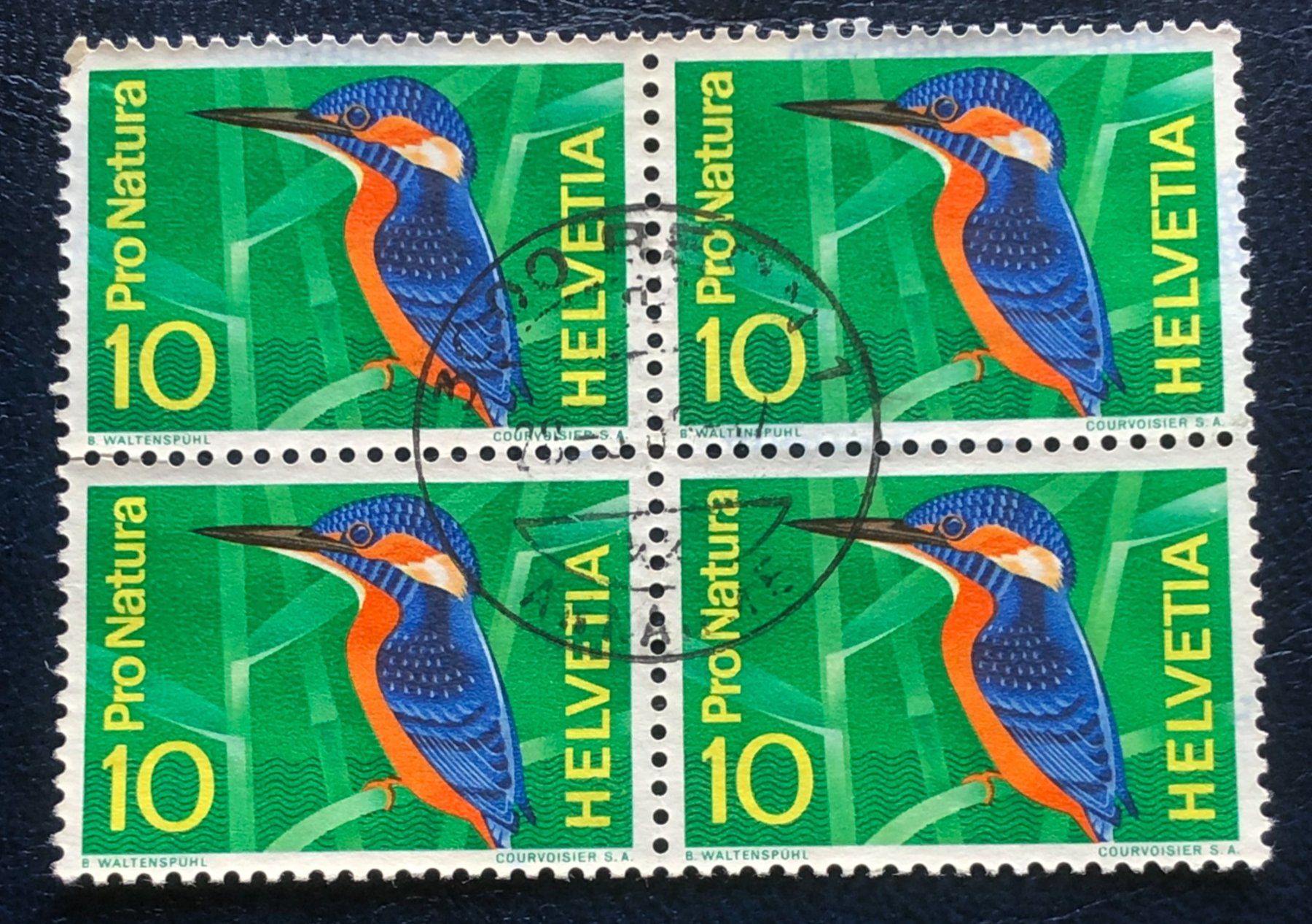 Tutti i francobolli: 4 er Block Nr.439 mit Stempel  Bern – Usato da Aarau venduto da Billa007
