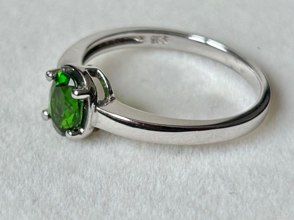 Anelli: Crhomdiopsid Silber Ring, Gr. 59 – Nuovo (secondo la descrizione) da Brugg AG venduto da lau_9rvy 2