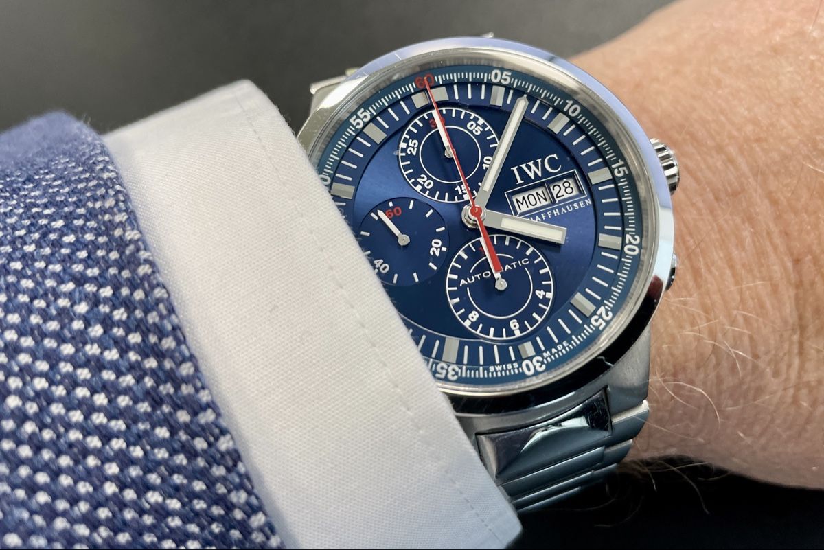 IWC Uhren: IWC GST Rattrapante Ref. 3715 – Gebraucht aus Felben-Wellhausen von Eravescus
