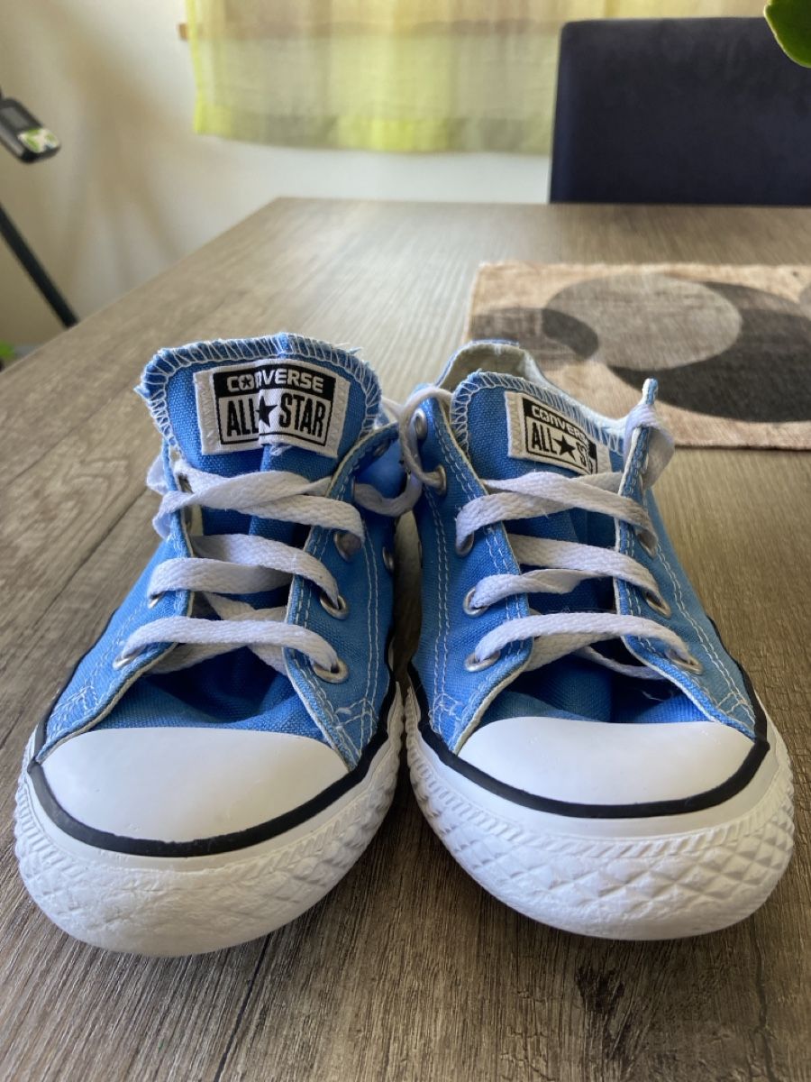 Converse Schuhe für Jungen: Basket Converse 34 - bleue – Gebraucht aus Sornard (Nendaz) von delezedoris 1