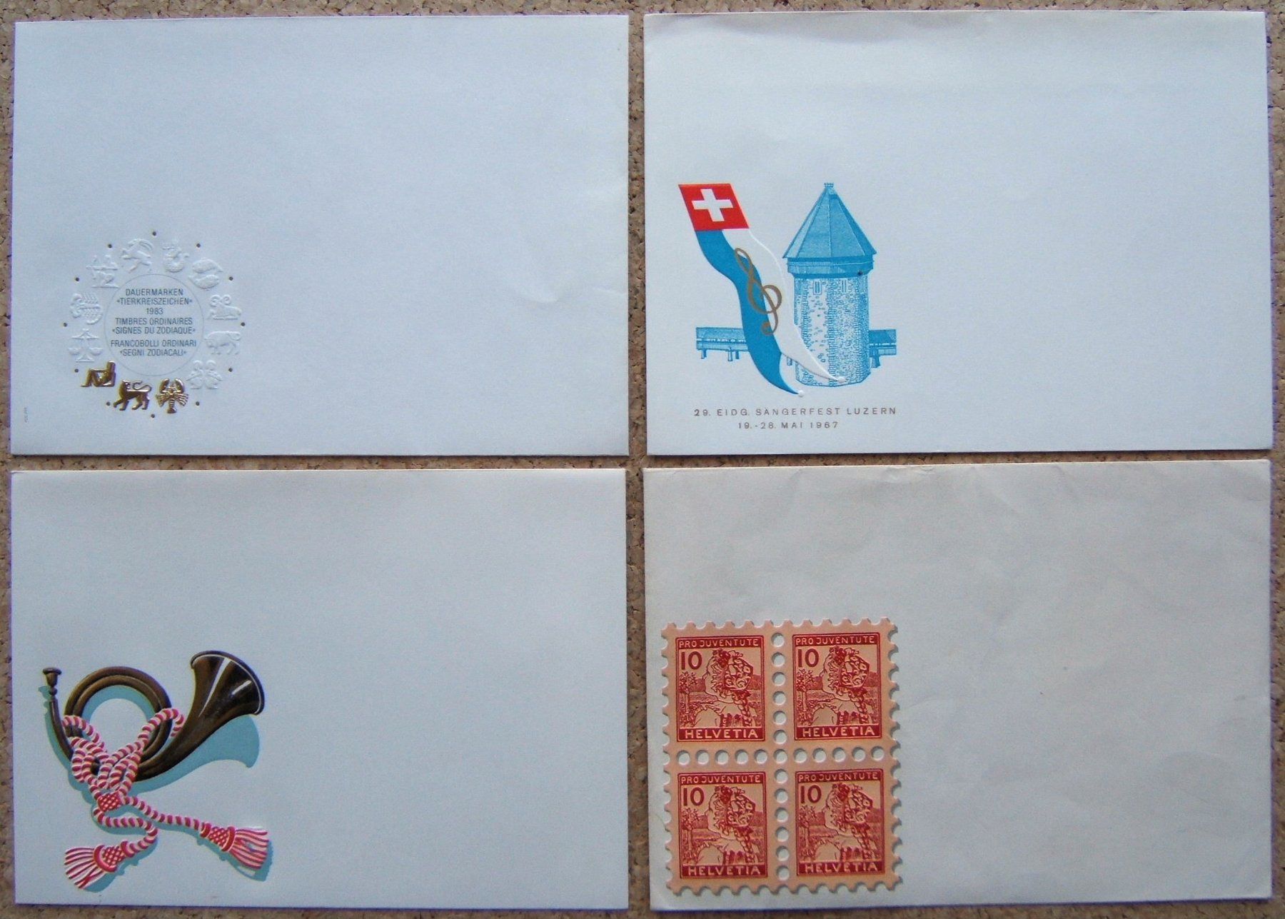 Tous les timbres: LOT SONDERBRIEFE – Neuf (Voir description) à Brunnen par Nonne04 2