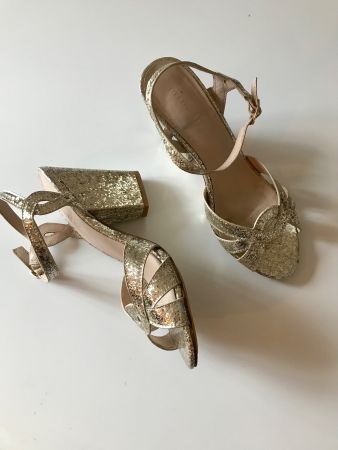 Sandales argentées minelli new arrivals