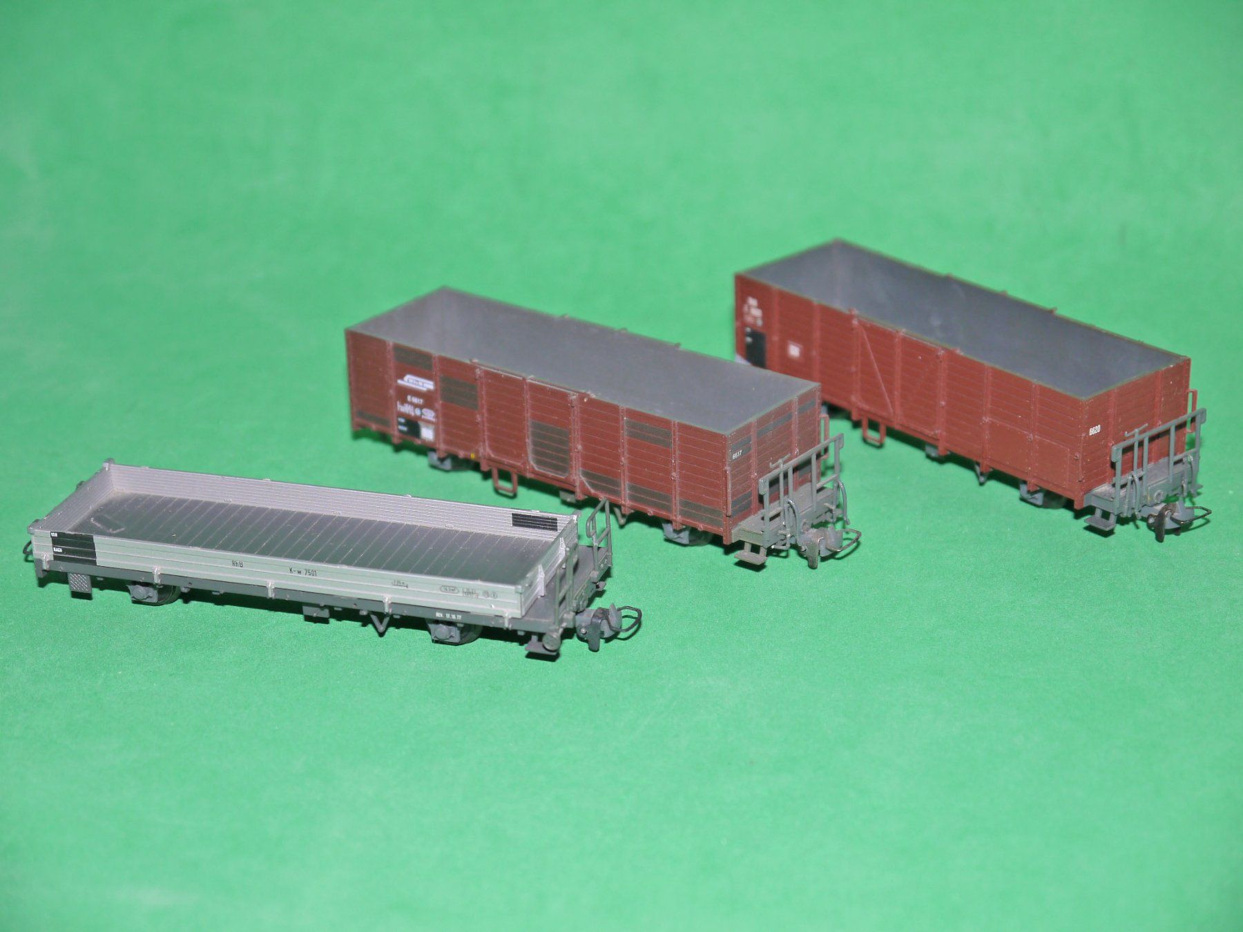 Bemo Modelleisenbahnen: Bemo H0e Güterwagenset – Gebraucht aus Riazzino von bertowe 1
