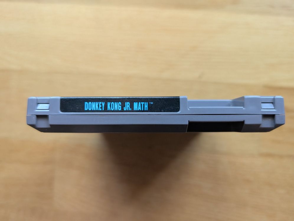 Nintendo Giochi: Donkey Kong Jr Math (NES, PAL) – Usato da Luzern venduto da Gwanun 2