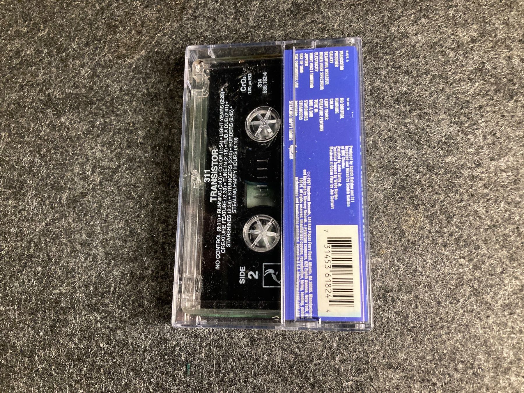 Musicassette: 311 - Transistor (MC) – Usato da Fribourg venduto da Karushi 2