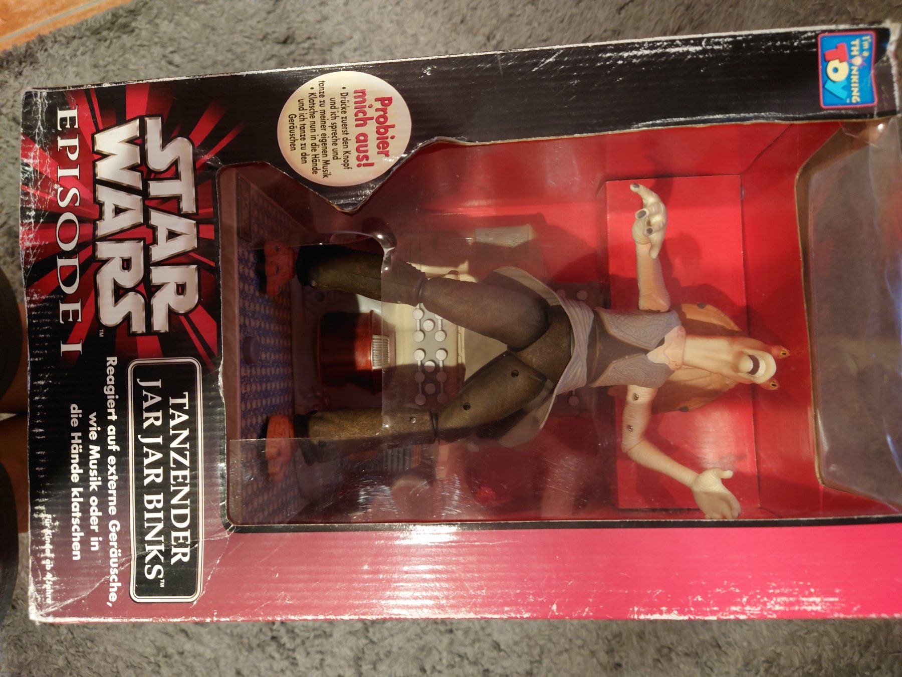 Star Wars Figuren: STAR WARS Figur "tanzender Jar Jar Binks" – Neu (gemäss Beschreibung) aus Ellighausen von bre_mp97 1