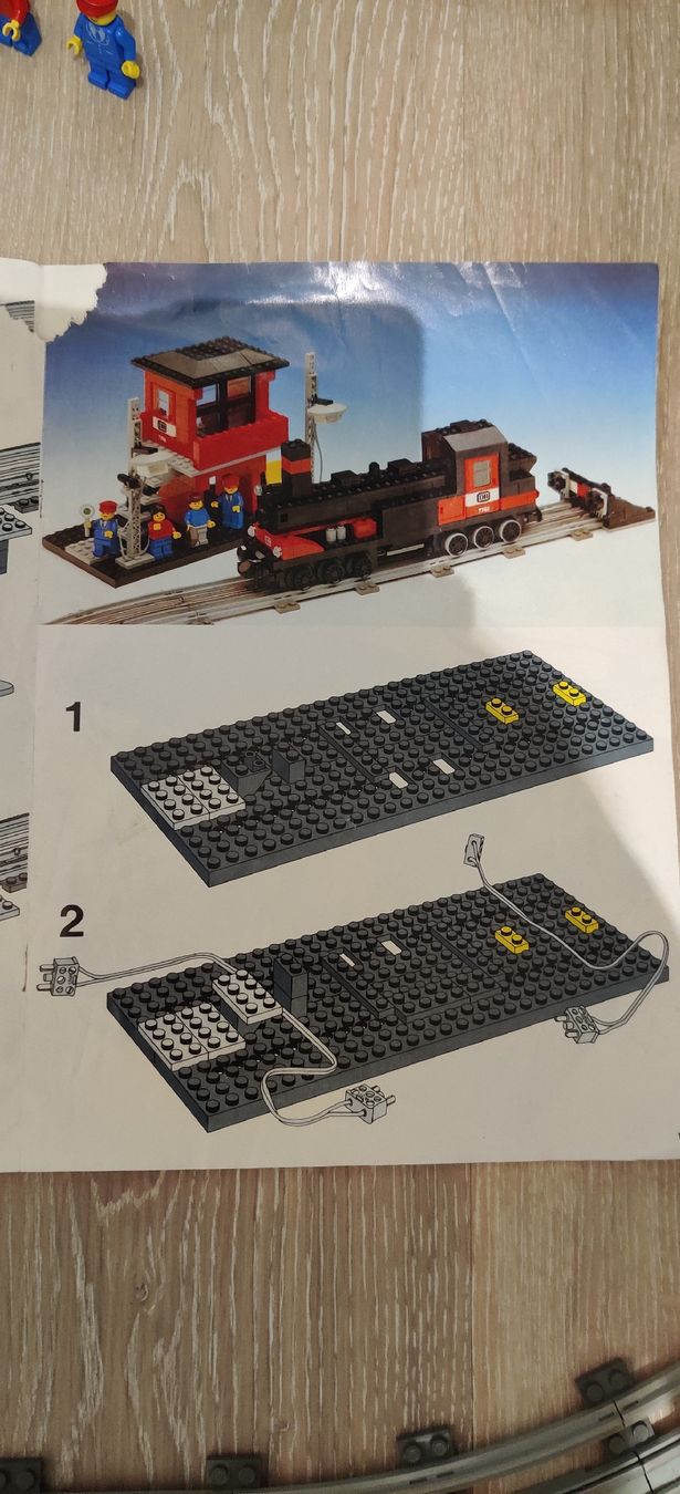 Lego Baukästen: Lego 7745  Eisenbahn 12V / Vintage – Gebraucht aus Erstfeld von Bini-CH 6