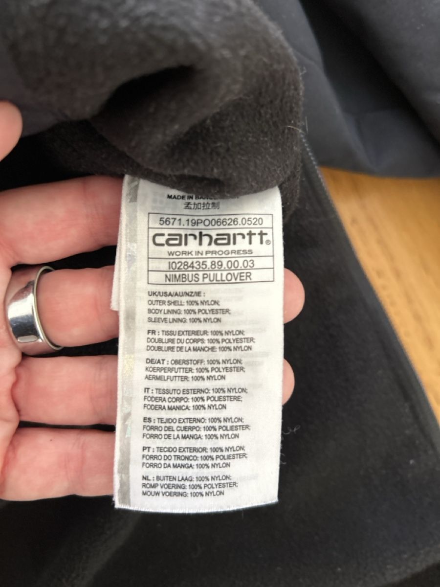Carhartt Vestes: Carhartt Nimbus Pullover Jacket size L – D'occasion à Basel par annapanna 4