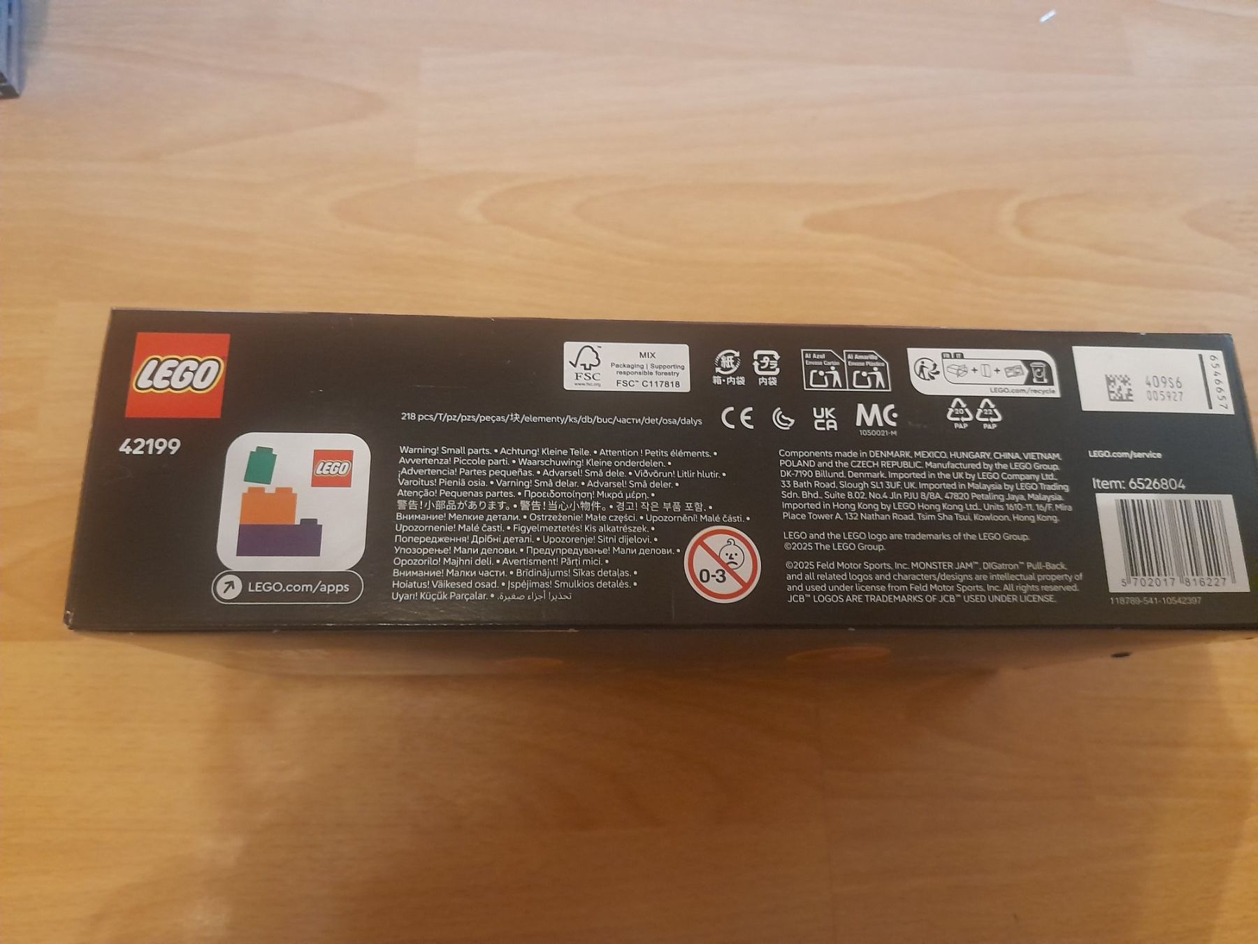 Lego Kit di costruzioni: LEGO Technic 42199 Monster Jam Digatron – Nuovo e nell'imballaggio originale da Lustmühle venduto da chevi03 5