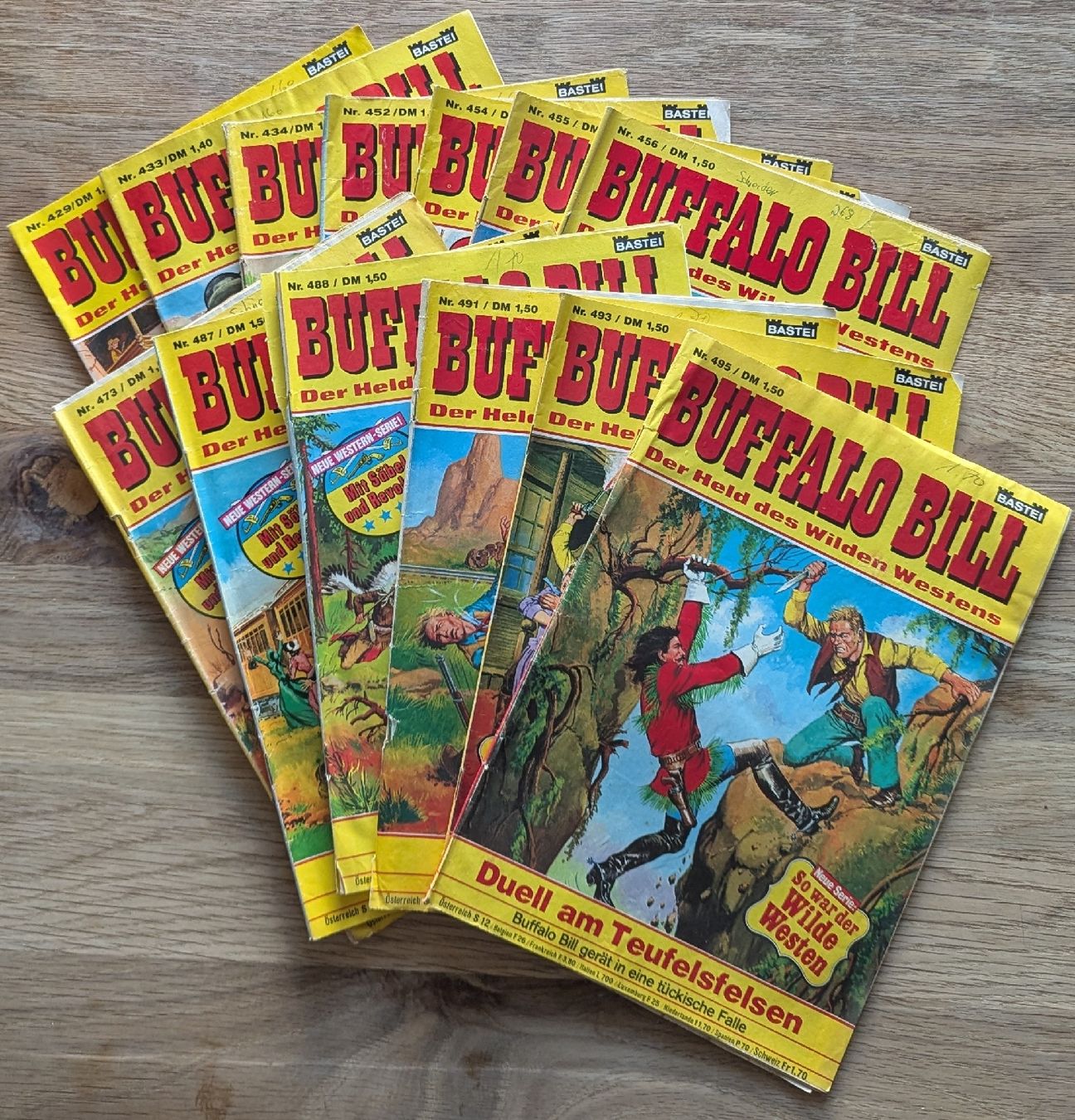 Comics: Buffalo Bill Comics aus 400er Serie  – Gebraucht aus Rupperswil von Svelos