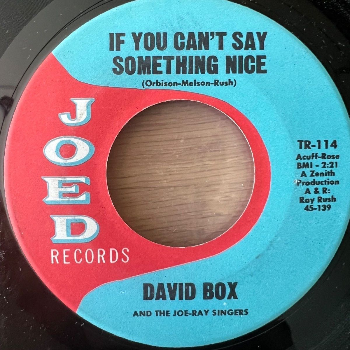 Dischi in vinile: David Box - If You Can't Say Something Nice / 1. US 1964 – Usato da Gais venduto da soundcave57