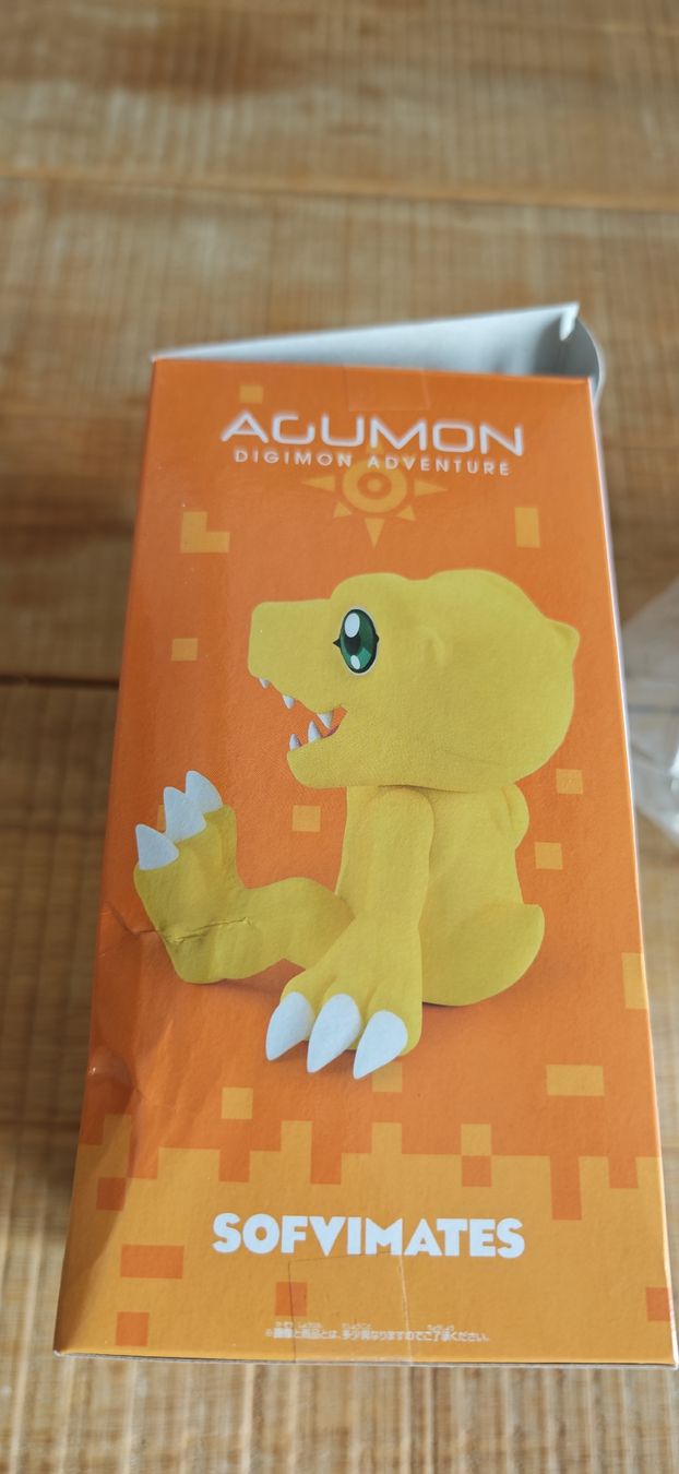 Bandai Statuette: Digimon - Agumon Sofvimates Plush – Usato da Romanshorn venduto da Gaming-Anime_StoreCH 1