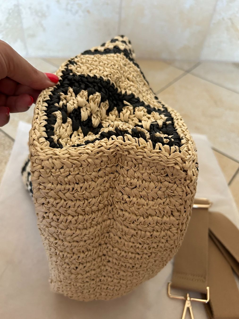 Sacs femmes: Sac Rive Gauche macramé et bambou – Neuf (Voir description) à Porrentruy par Craps1 6