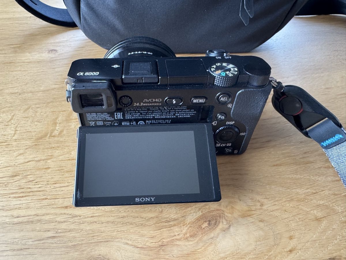 Sony Kamera: Sony A6000 mit Peakdesign Handschlaufe, Tasche u Hoya Filter – Gebraucht aus Oberlunkhofen von ste_vtj5 3