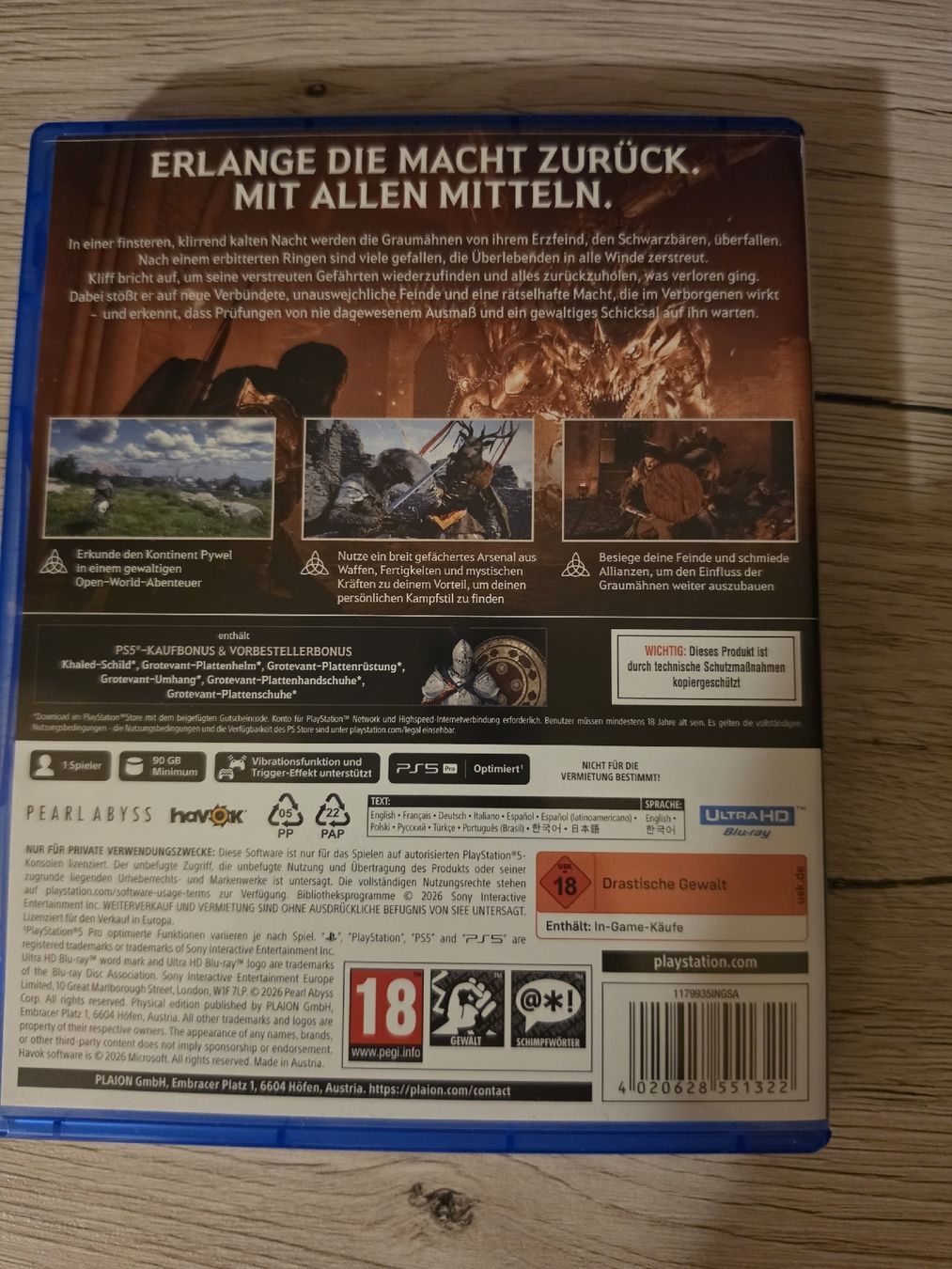 Giochi: Crimson Desert Day One Edition PS5 – Nuovo (secondo la descrizione) da Sarnen venduto da TopOccProd 2