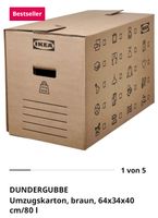 30 Stk. Umzugskartons (Ikea, Umzugfuchs, Coop)
