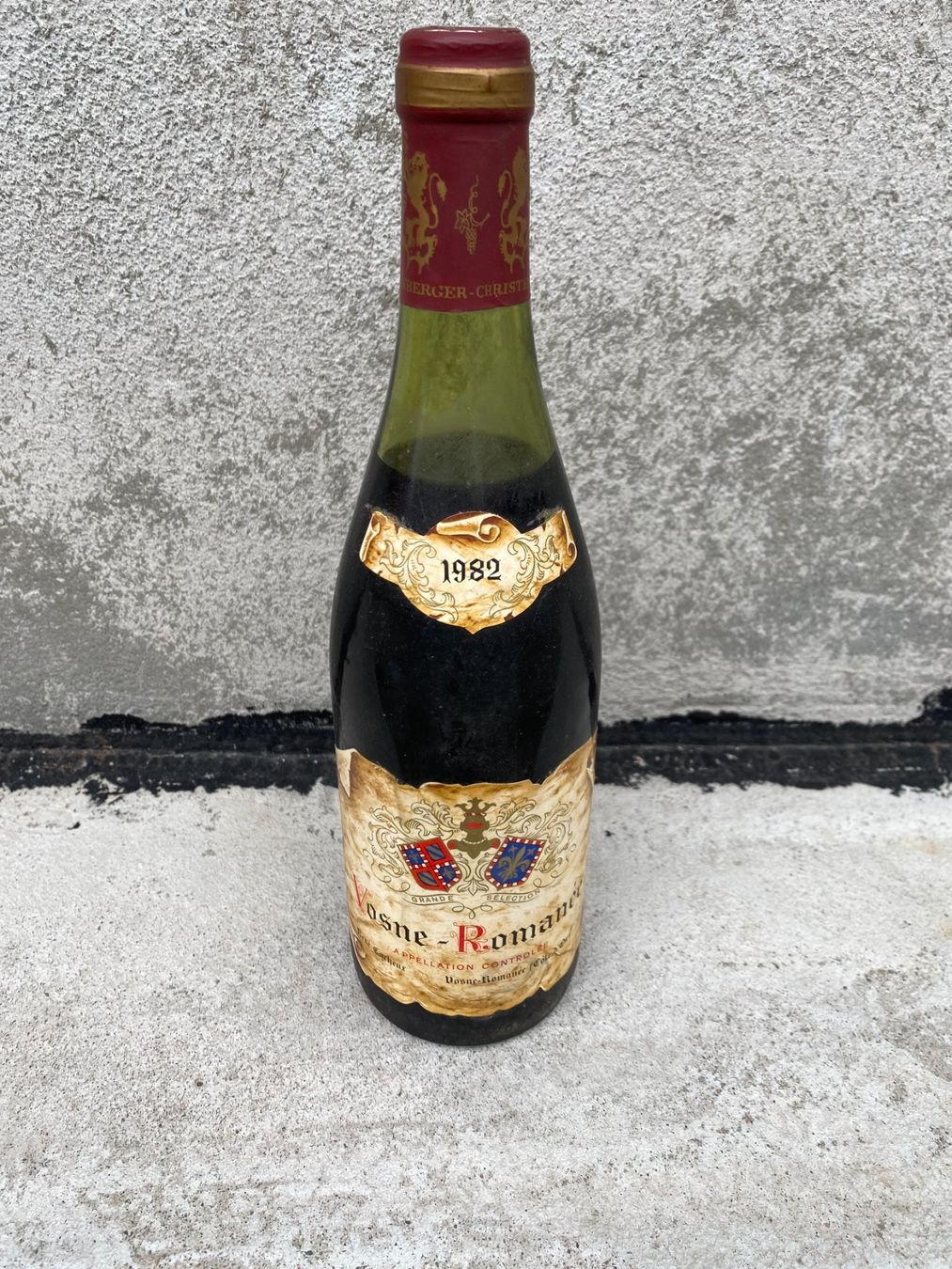 Vino: Vosne-Romanée 1982 - Wein 0.75l Flasche – Nuovo (secondo la descrizione) da Vacallo venduto da cri_229f