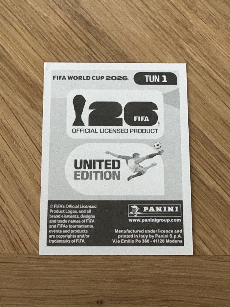 Panini Carte collezionabili: Panini 2026 TUN 1 – Nuovo (secondo la descrizione) da Grand-Lancy venduto da cyr_n5ky 1