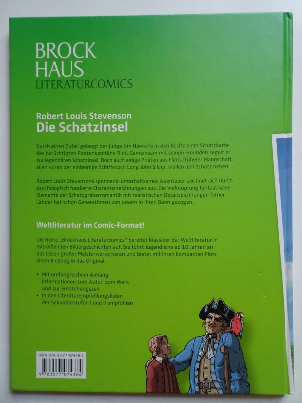 Fumetti: Brock Haus Literaturcomics Die Schatzinsel Comic – Usato da Schönenwerd venduto da schnitzunddrunter 1