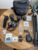 Canon EOS 7D Komplettset – 3 Objektive und Zubehör
