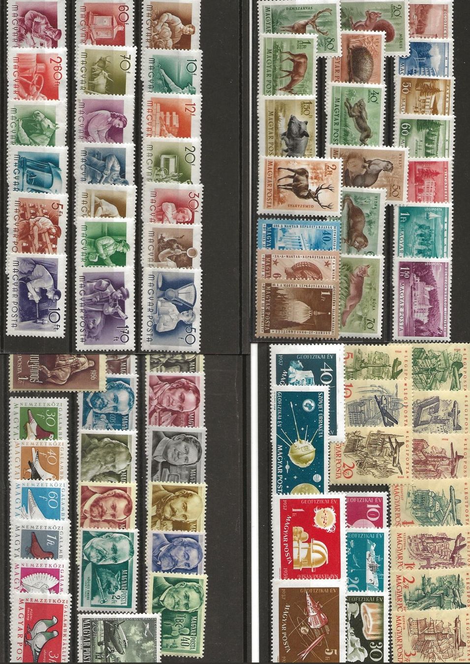 Alle Briefmarken: Super UNGARN Lot – Gebraucht aus Schlieren von Sternstunde2 7