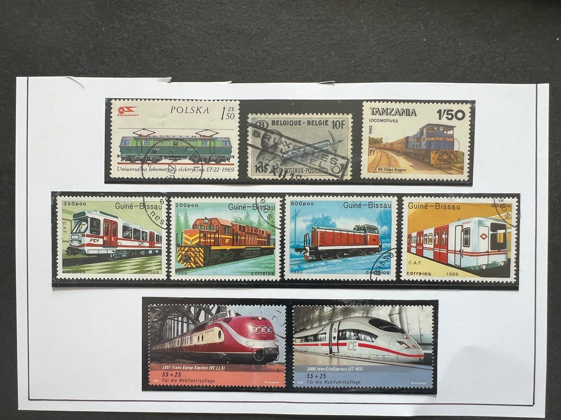 Tous les timbres: div. Länder   Eisenbahnen gest. (A336) – D'occasion à Hinwil par Sidi4