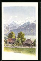 Beatenberg, Ortsansicht bei Tag
