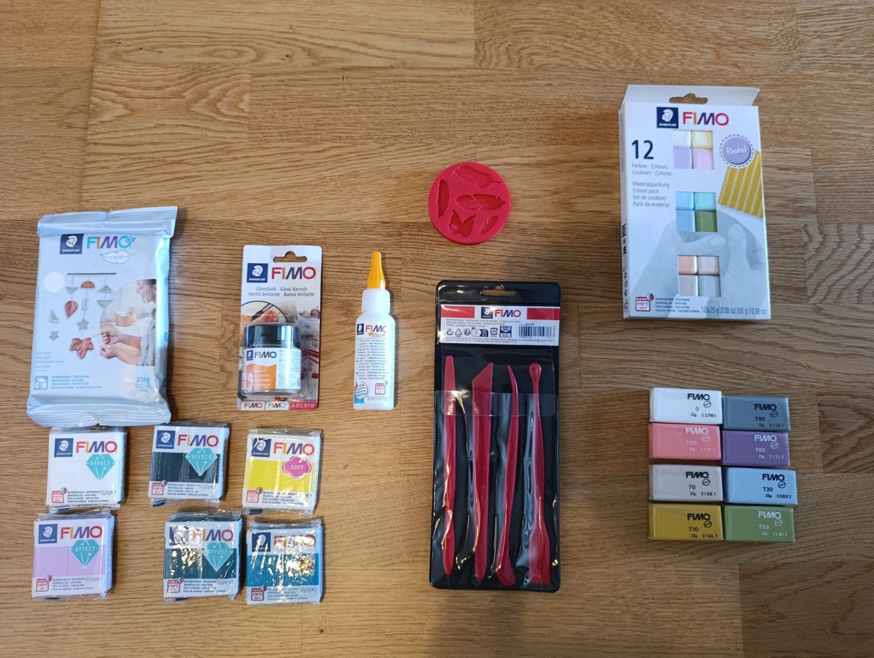 Kit bricolage: FIMO-Teig-Set und Zubehör, NEU – Nuovo (secondo la descrizione) da Liebefeld venduto da Zalie