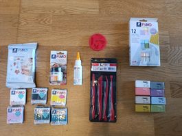 FIMO-Teig-Set und Zubehör, NEU