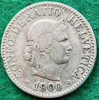 Pièce de 10 ct suisse 1900