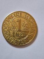 Festbatzen 800 Jahre Wohlen Taler 1778-1978