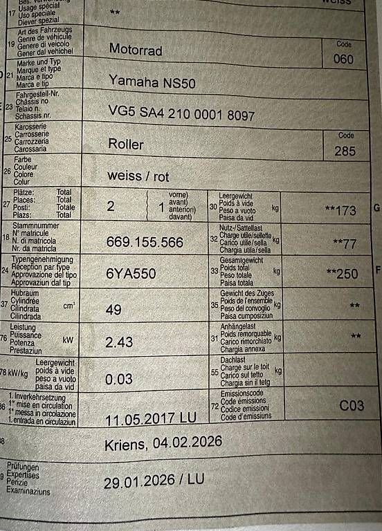 Scooter: Yamaha NS50 Aerox – Usato da Gunzwil venduto da mueller-geisseler 3