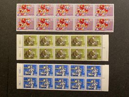 Los 78 schweizer Briefmarken 1994 WM Winzer Käser
