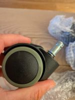 Rollen für Bürostuhl Schaft 10x22 mm