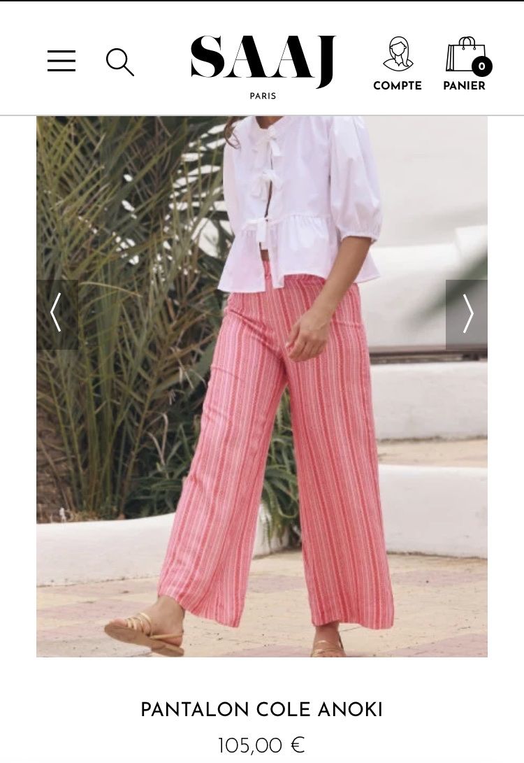 Pantalons: Pantalon saaj – Neuf avec emballage d'origine à Vex par Pouki_3 5