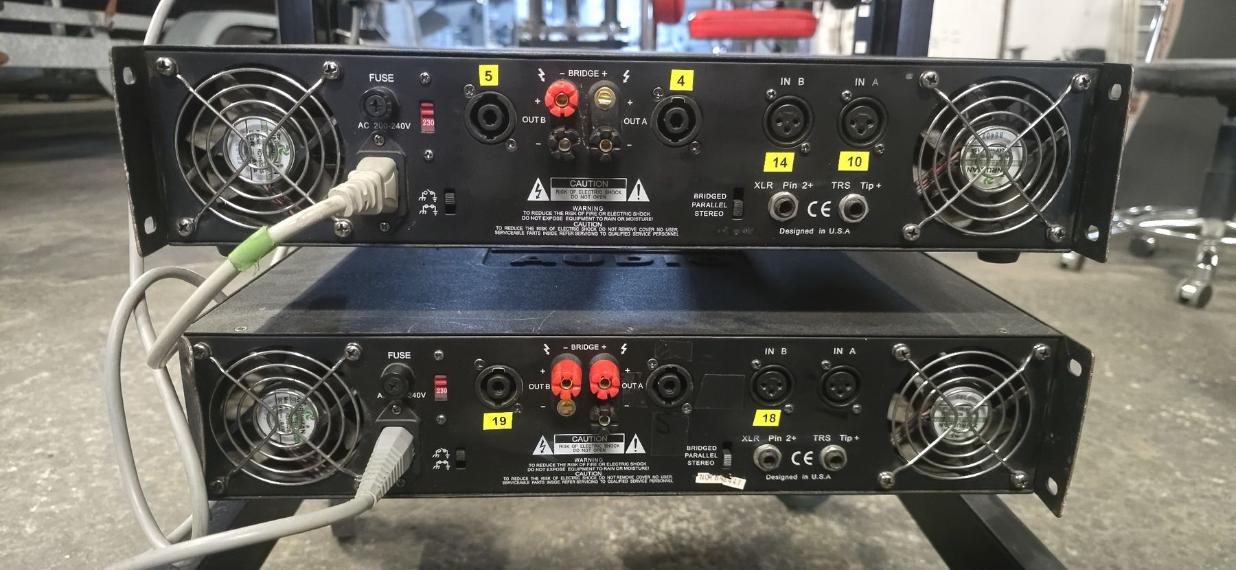 Bose Amplificatori: DJ Rack Gemini Mischpult Bose Controller Verstärker Set – Difettoso da Schindellegi venduto da Spinas02 6