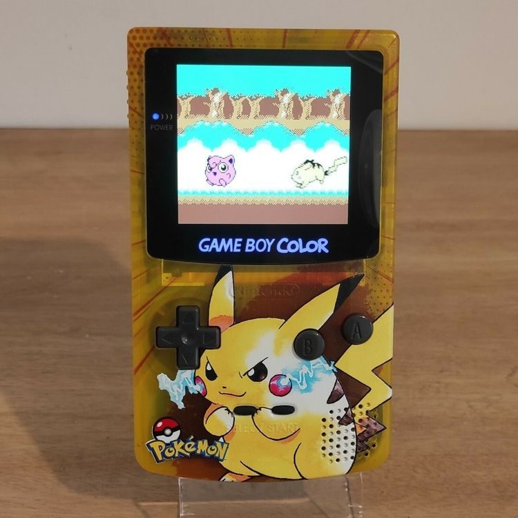 Gameboy Color Custom IPS + Jeu Pokemon - Gameboy