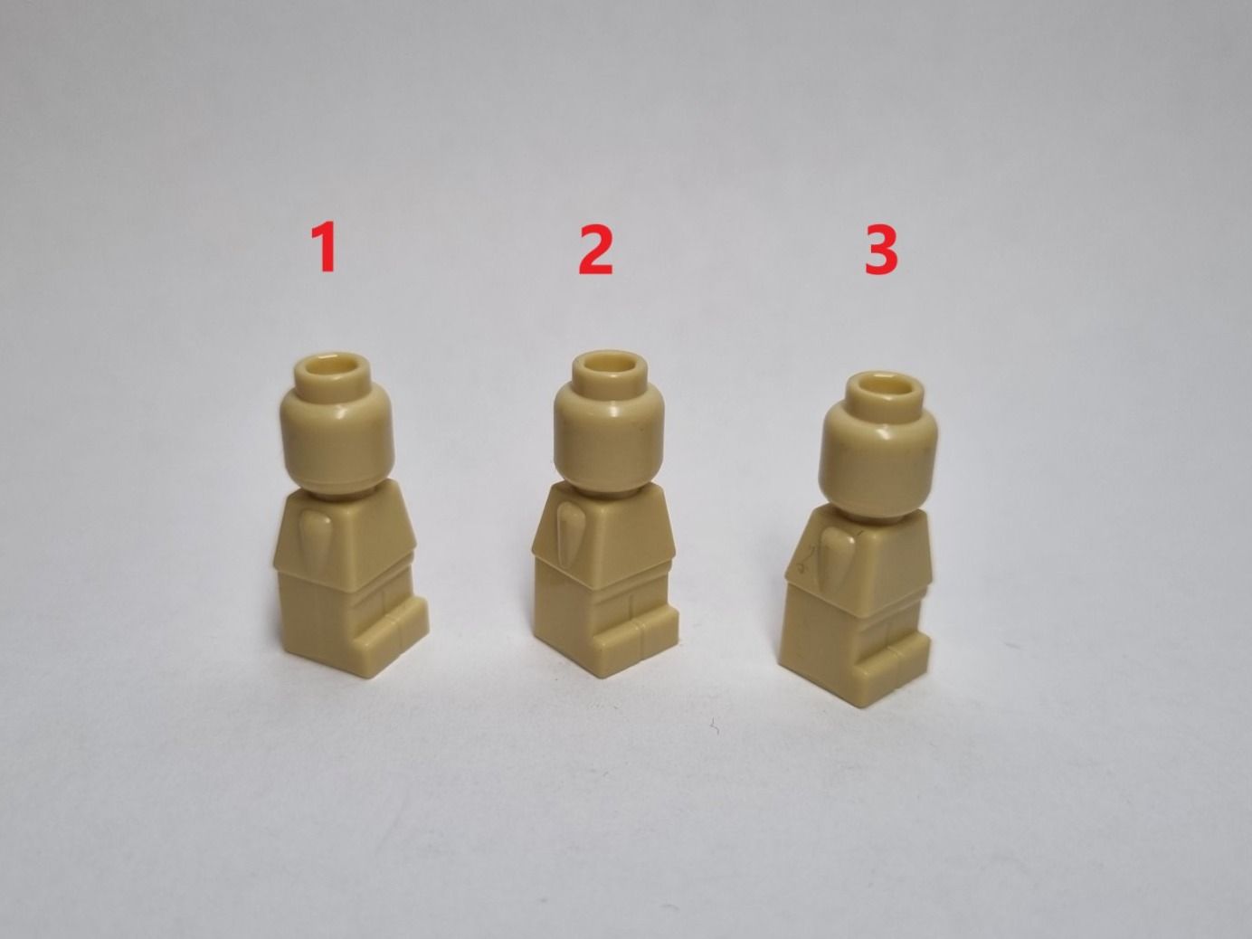 Lego Baukästen: LEGO 85863 Tan Body Microfigure Plain Complete / Mikrofigur – Neu (gemäss Beschreibung) aus Basadingen von  2