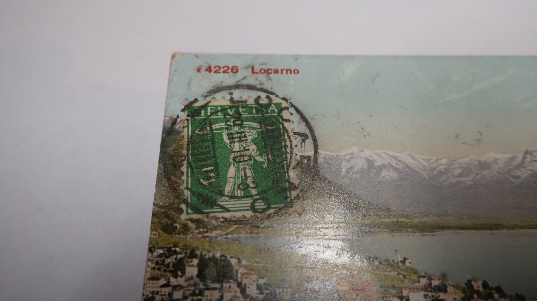 Ansichtskarten: Locarno  1910 – Gebraucht aus Cormoret von Pascalll2001 3