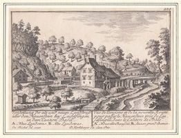 LÄUFELFINGEN HAUENSTEIN KUPFERSTICH 1758