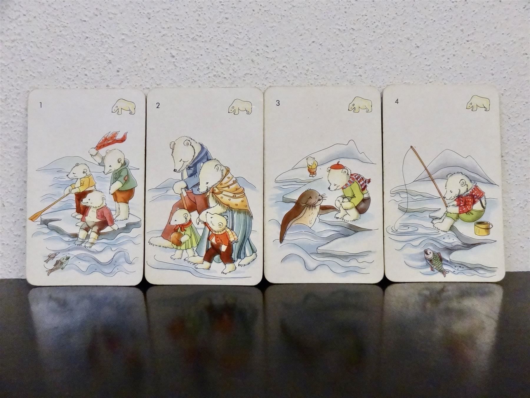 Giochi: altes Quartett LUSTIGE TIERBILDER – Usato da Kerzers venduto da wisaundso 7