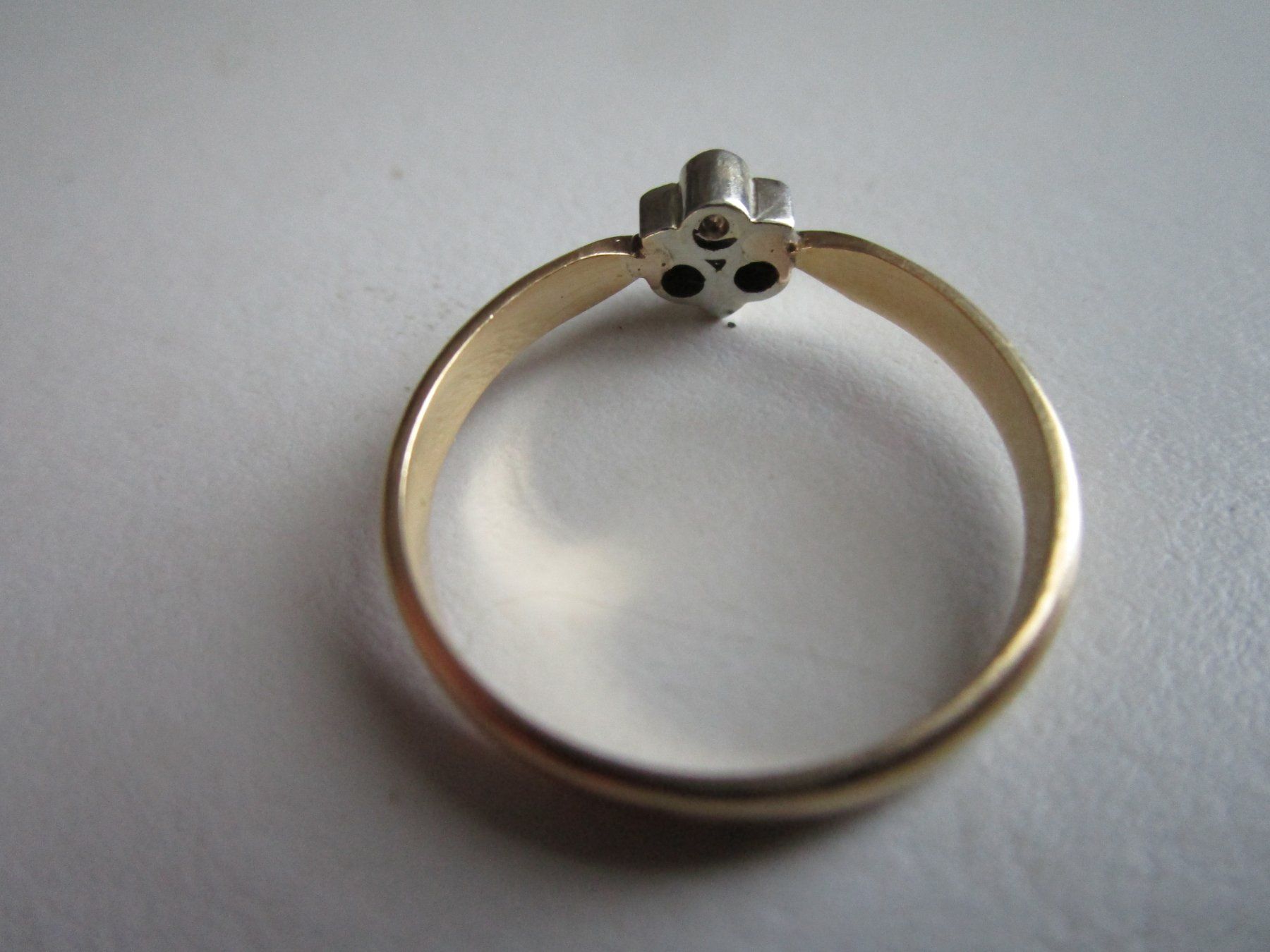Anelli: Antiker Fingerring mit Steinen  Gold 750 – Usato da Heimberg venduto da Lupo57 2