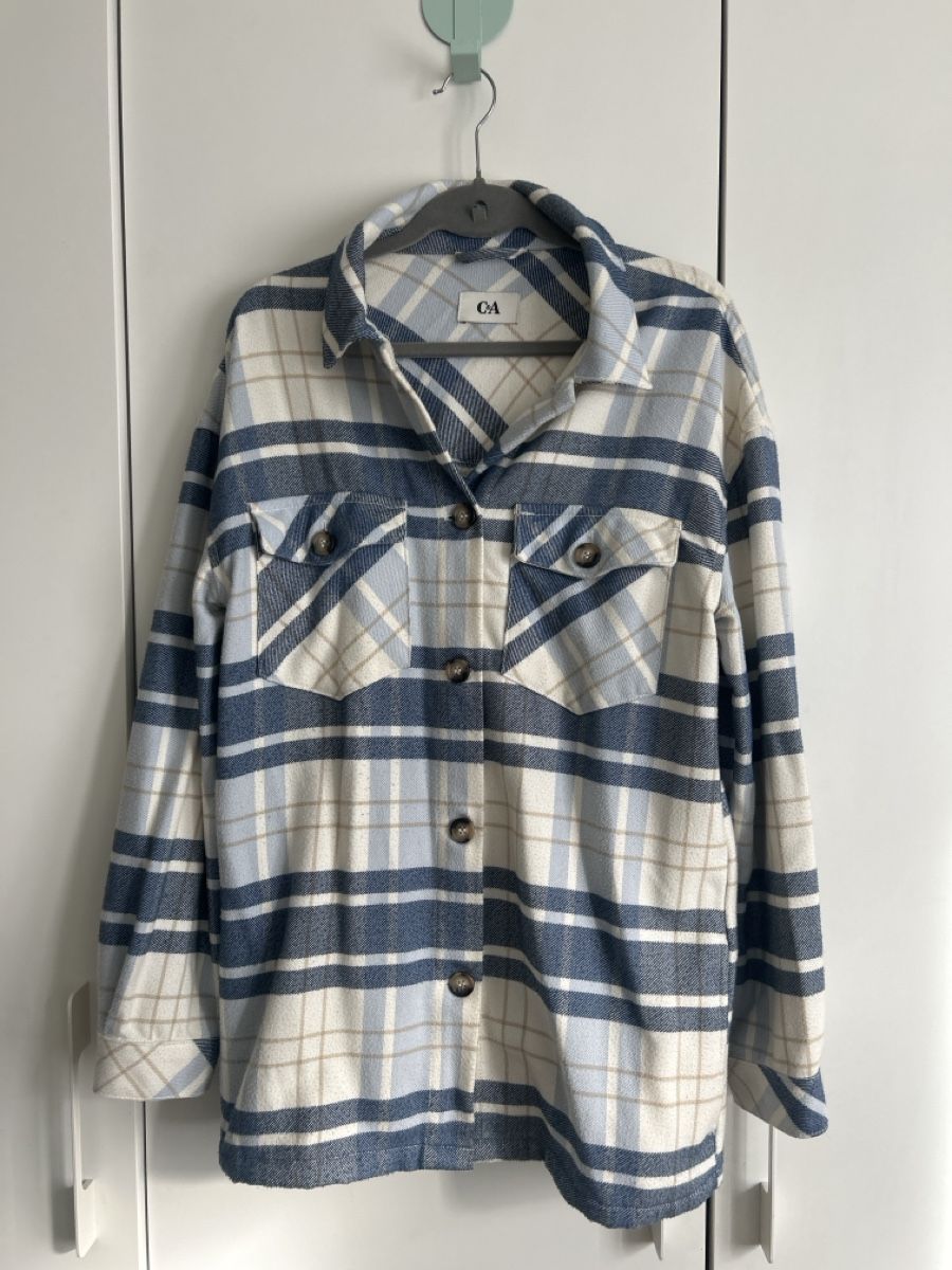 C&A Giacche: C&A Damen Hemdjacke, Gr. 38, – Usato da Riehen venduto da S______