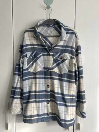 C&A Damen Hemdjacke, Gr. 38,
